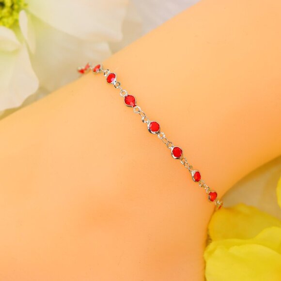 Minimalist Anklet, Sleek & Modern Design, Women’s Fashion, YC110482-A - Picture 6 of 13